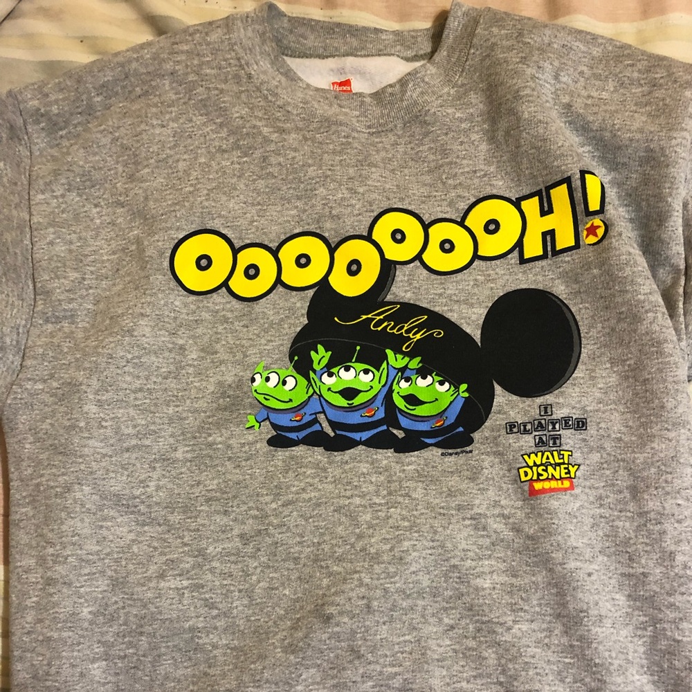 Toy Story Aliens Sweatshirt Walt Disney World